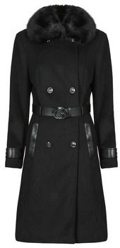 Kabáty Guess  AMELIA DOUBLE BREAST BELT COAT