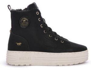 Módne tenisky Mustang  BLACK