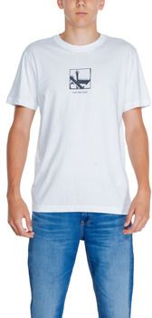Polokošele s dlhým rukávom Calvin Klein Jeans  GRID BOX TEE J30J325687