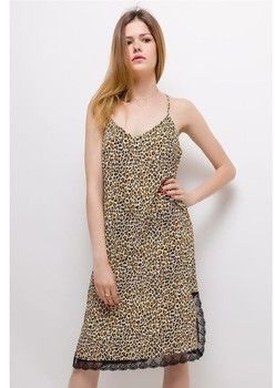 Dlhé šaty Fashion brands  ICP1152_ECRU