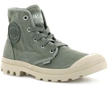Čižmy Palladium  Pampa Hi Wax - Vetiver