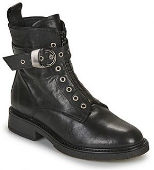 Polokozačky Myma  7104-CUIR-NOIR