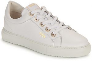 Nízke tenisky Myma  7620MY00-CUIR-BLANC-ARGENT