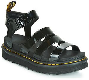 Sandále Dr. Martens  BLAIRE BLACK PATENT LAMPER