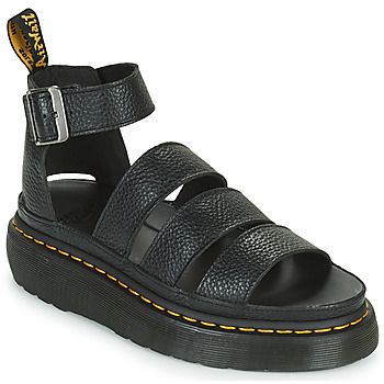 Sandále Dr. Martens  CLARISSA II QUAD BLACK MILLED NAPPA