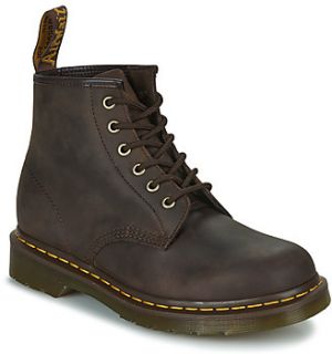 Polokozačky Dr. Martens  101 DARK BROWN CRAZY HORSE