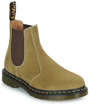 Polokozačky Dr. Martens  2976 OLIVE THUMBLED NUBUCK