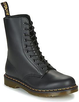 Polokozačky Dr. Martens  1490 BLACK SMOOTH