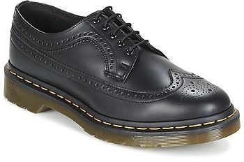 Derbie Dr. Martens  3989 BROGUE BLACK SMOOTH