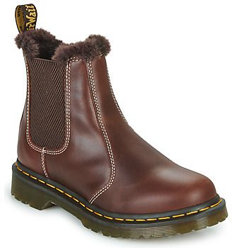 Polokozačky Dr. Martens  2976 SERENA DARK BROWN CLASSIC PULL UP