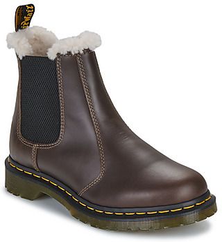 Polokozačky Dr. Martens  2976 LEONORE DARK KAKHI ORLEANS