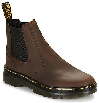 Polokozačky Dr. Martens  EMBURY DARK BROWN CRAZY HORSE