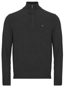 Svetre Tommy Hilfiger  PIMA ORG CTN CASHMERE ZIP MOCK