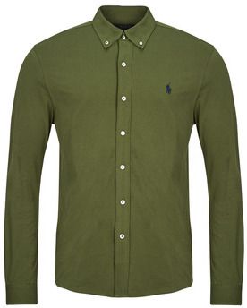 Košele s dlhým rukávom Polo Ralph Lauren  CHEMISE AJUSTEE COL BOUTONNE EN POLO FEATHERWEIGHT