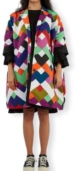 Kabáty Wendy Trendy  Jacket 221040 - Multicolor