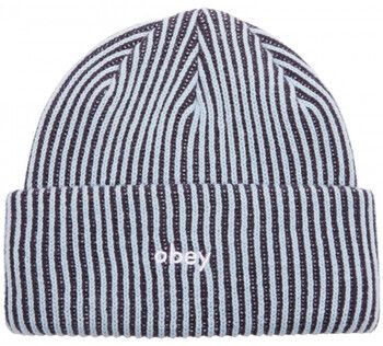 Čiapky Obey  Bowery 2 tone rib beanie