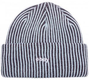 Čiapky Obey  Bowery 2 tone rib beanie