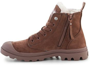 Polokozačky Palladium  PAMPA HI ZIP WL 95982-292-M Pine Bark