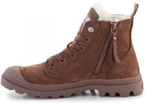 Polokozačky Palladium  PAMPA HI ZIP WL 95982-292-M Pine Bark