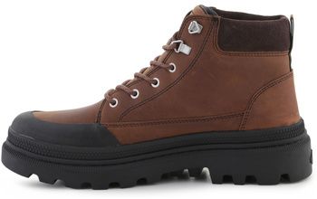 Polokozačky Palladium  Pallatrooper Cuff WP+ 04365-248-M Bison