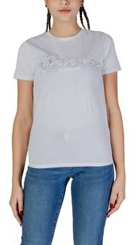 Tričká s krátkym rukávom Guess  SS SCRIPT LACE LOGO W5RI08 K9RM1