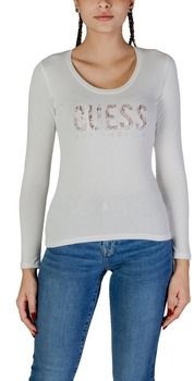 Tričká s dlhým rukávom Guess  LS CN PYTHON LOGO W5RI66 I3Z14