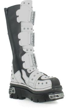 Čižmy New Rock  HIGH BOOT METALLIC M800 C2 HIGH