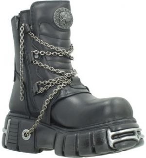 Čižmy New Rock  BOOT METALLIC M1011 S1
