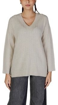 Svetre Vila  VIMIRAZ L/S REV V-NECK KNIT PULLOVER/BF 14099672