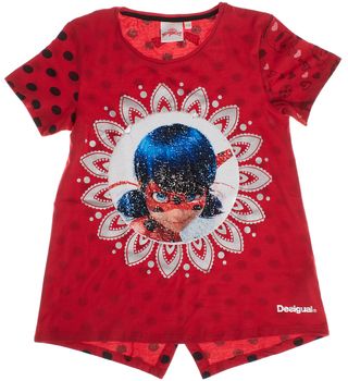 Tričká s krátkym rukávom Desigual  19SGTKXA-3000