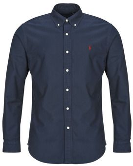 Košele s dlhým rukávom Polo Ralph Lauren  CHEMISE DROITE CUSTOM EN OXFORD LEGER