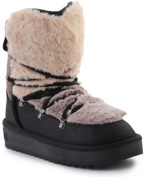 Polokozačky D.Franklin  Nordic TRK Fur DFSH370012-Black