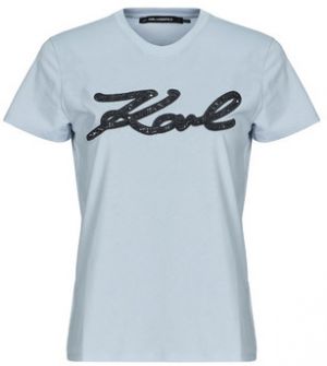 Tričká s krátkym rukávom Karl Lagerfeld  BOUCLE KARL SIGNATURE T-SHIRT