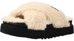 Papuče UGG  W FUZZ SUGAR CROSS SLIDE