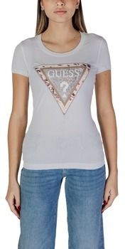 Tričká s krátkym rukávom Guess  SS CN CHEETA LOGO W5RI22 J1314