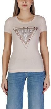 Tričká s krátkym rukávom Guess  SS CN CHEETA LOGO W5RI22 J1314