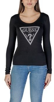 Tričká s krátkym rukávom Guess  LS CN SHINY TRIANGLE W5RI65 J1314