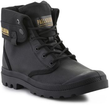 Polokozačky Palladium  Baggy Coated 74315-008-M Black