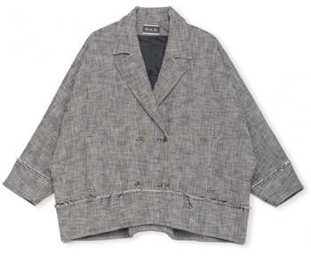Kabáty 10 To 10  Cotton Coat - Black/White