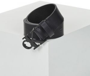 Opasky Calvin Klein Jeans  ROUND MONO PLAQUE LTHRBELT 35MM