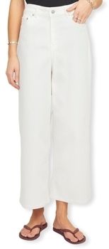 Rovné džínsy JJXX  Milla Culotte Jeans - White Denim