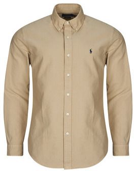 Košele s dlhým rukávom Polo Ralph Lauren  CHEMISE DROITE CUSTOM EN OXFORD LEGER