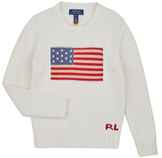 Svetre Polo Ralph Lauren  FLAG CN SWTR-TOPS-SWEATER