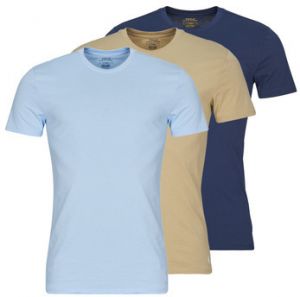 Tričká s krátkym rukávom Polo Ralph Lauren  S/S CREW 3 PACK CREW UNDERSHIRT