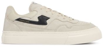 Nízke tenisky Stepney Workers Club  SWC Pearl S-Strike Suede Sneakers - Ecru Black