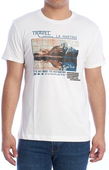 Tričká s krátkym rukávom La Martina  YMR312-JS206-00001
