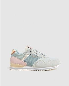 Módne tenisky Pepe jeans  PLS40045 LONDON PRINT W