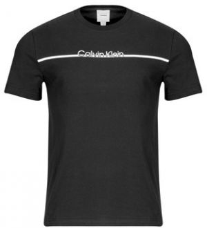Tričká s krátkym rukávom Calvin Klein Jeans  SPLIT LINE LOGO T-SHIRT