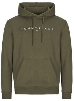 Mikiny Tommy Jeans  TJM REG LINEAR LOGO HOODIE EXT
