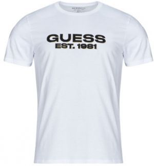 Tričká s krátkym rukávom Guess  VELVET LOGO